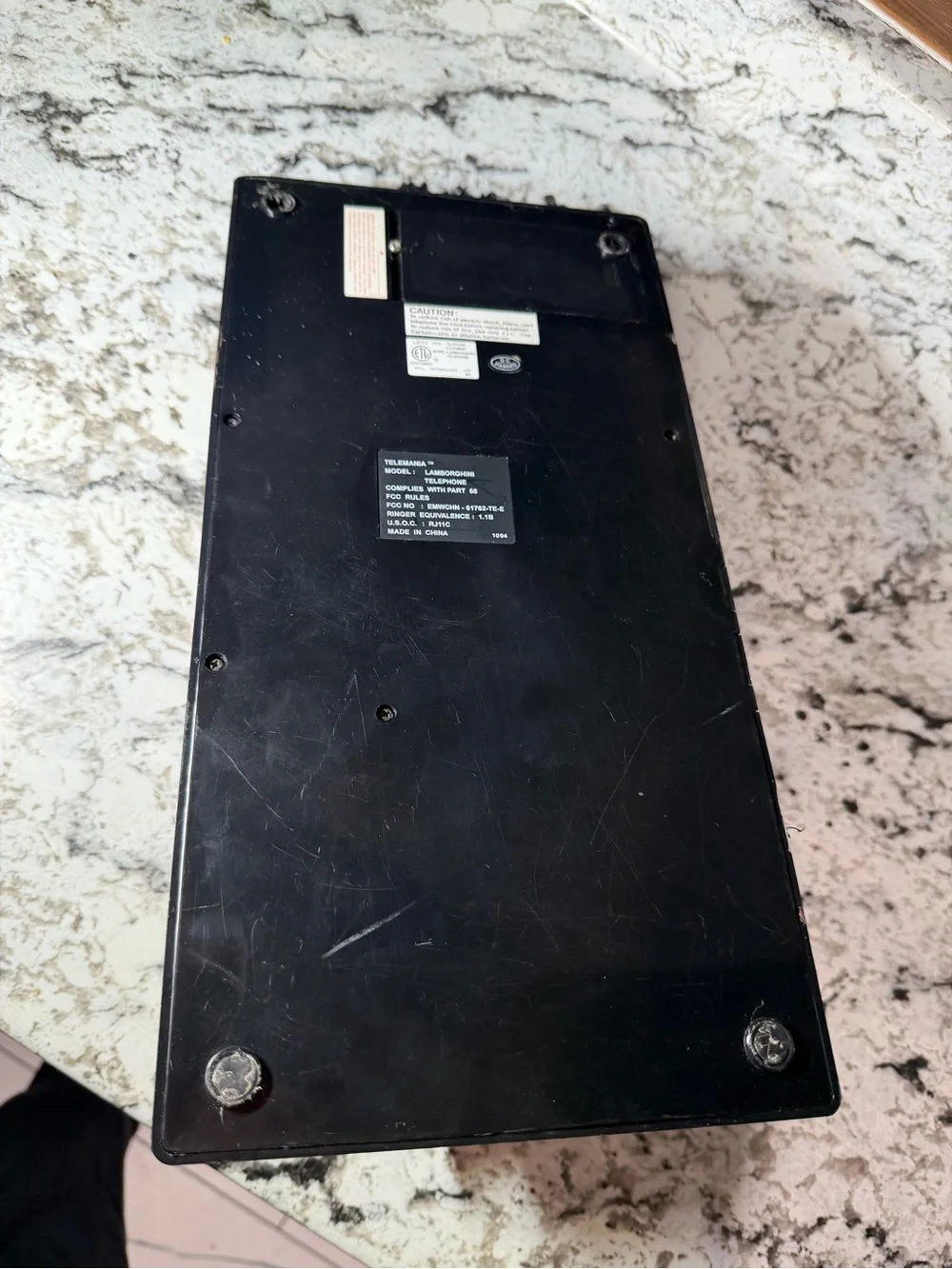 Lamborghini Countach Vintage 1994 Telephone by Telemania Parts/display Only